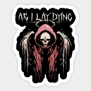 as i lay dying halloween Sticker